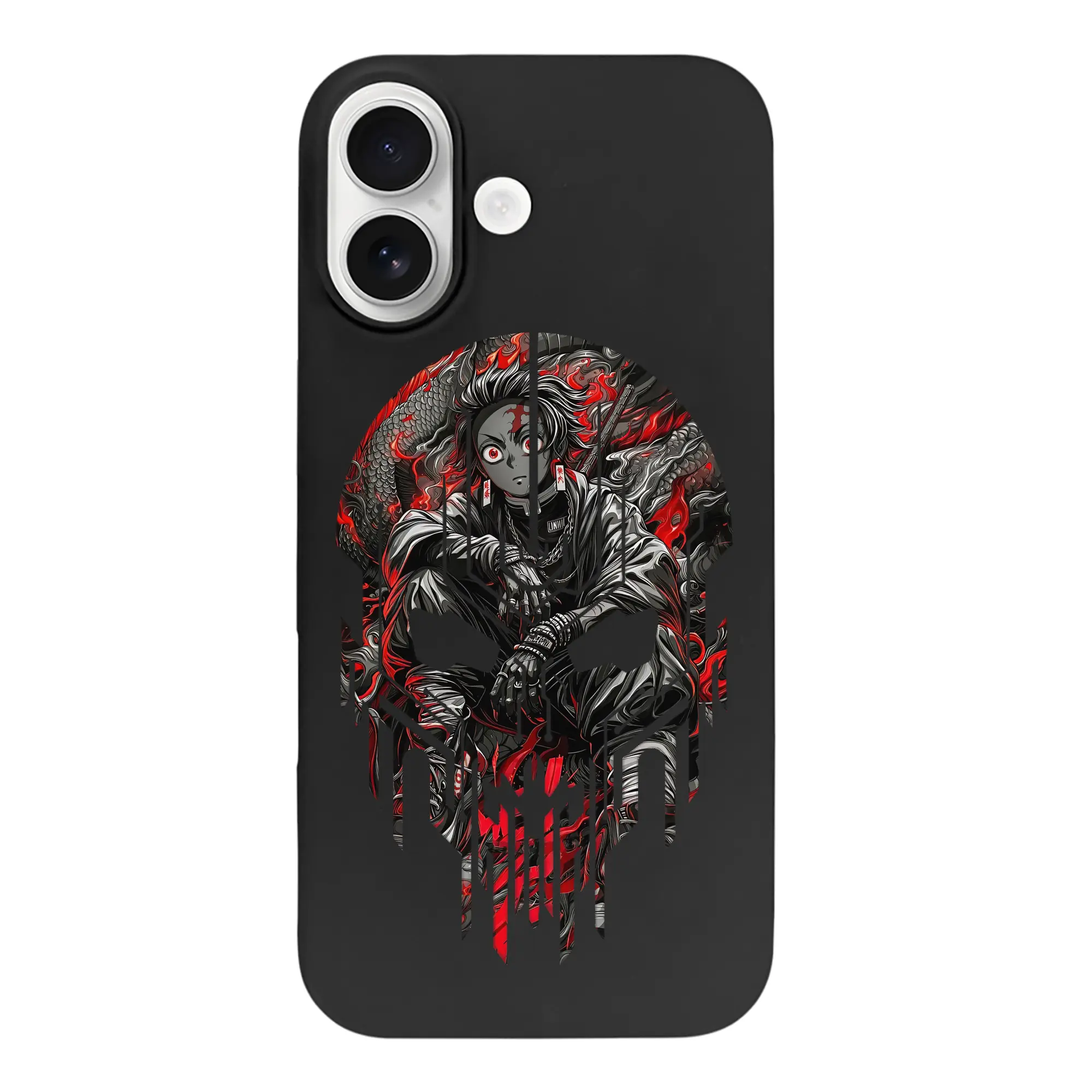 鬼滅の刃 グッズ,竈門 炭治郎 - iPhone 17 シリーズ シリコンケース 薄型 耐衝撃 指紋防止 ソフトタッチカバー 精密フィット 傷防止 保護ケース iPhone 17/17 Air/17 Pro/17 Pro Max 対応